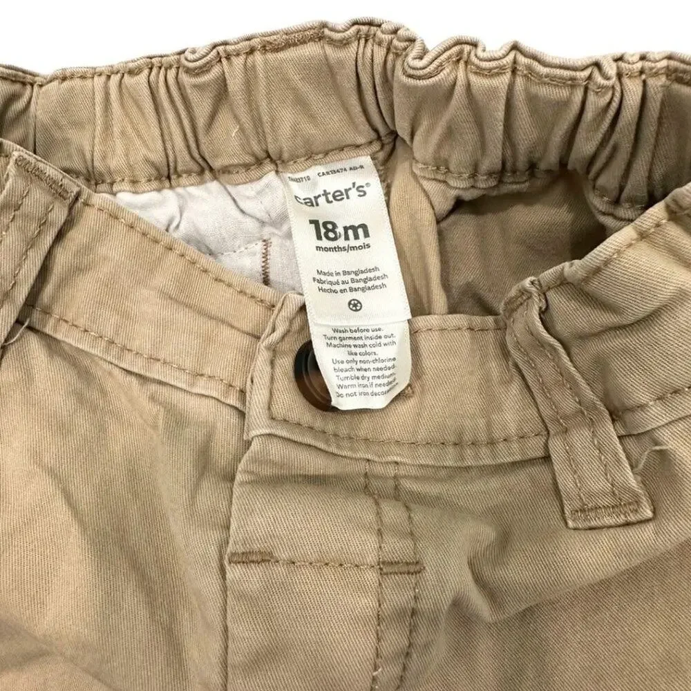 Carter's Chino Shorts Khaki 18M